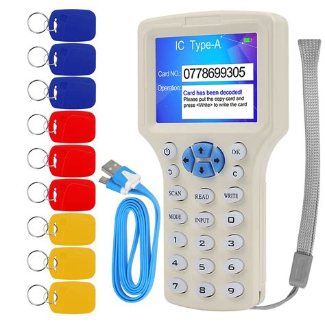 125 khz rfid key cards|rfid 125khz card reader writer.